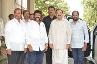 Politicians Watches GPSK Movie at Prasad Lab